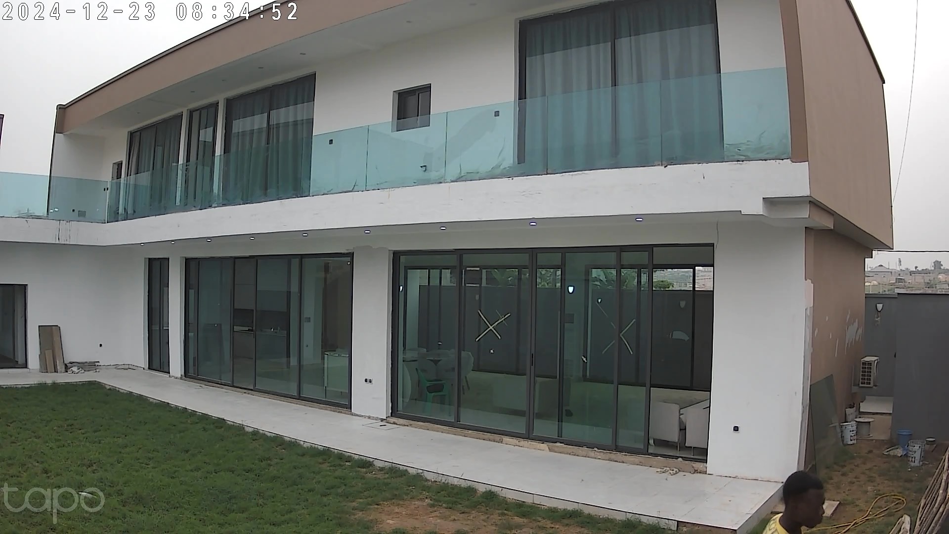 Façade villa moderne